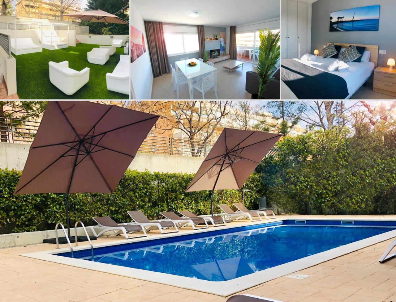 Salou Med Apartamentos Bagian luar foto